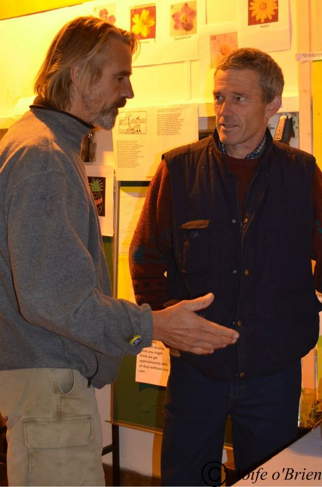 Jeremy Irons and Micheal Burke